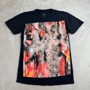 Futura Laboratories Masterclass Shirt Mens S Black Preowned‎ Artsy Graphic Tee